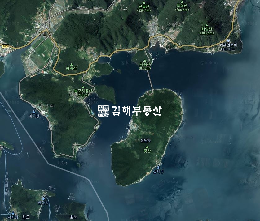 경남 거제시 거제면 법동리 거제도 산달도 - 전원 생활 추천 매매 매물번호 10233 사진 1