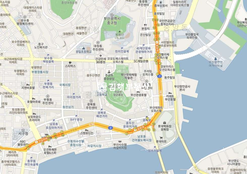부산 중구 동광동2가 남포동 일반상가지역 팬션 매매 매물번호 10316 사진 9